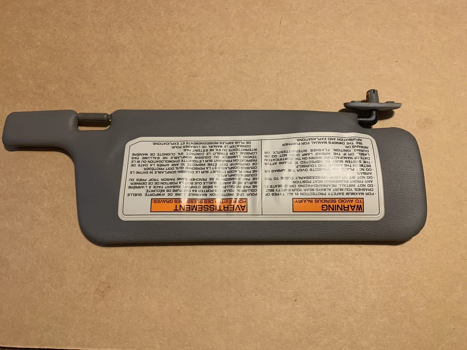 Nissan 240SX S14 1994-1998 OEM parasol lado izquierdo gris 1996 Foto 4 de 4