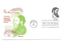 1446 Sidney Lanier Fleetwood FDC