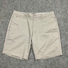 Untuckit Shorts Mens Size 36 Gray Stone Chino Casual