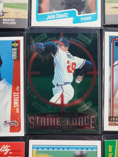 John Smoltz 9 Card Lot! HOF Atlanta Braves! - Picture 6 of 10