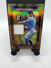 Jackson Holliday 2023 Panini Chronicles Gold Standard Swatches #GSS-JH Orioles
