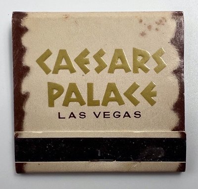 Vintage Caesars Palace Las Vegas Nevada Matchbook Almost Full