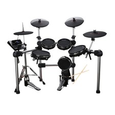 Carlsbro Csd600 9-piece Electronic Drum Kit With Mesh Heads Usb Midi