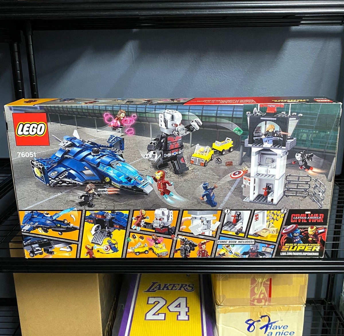 LEGO 76051 - Marvel Super Hero - Super Hero Airport Battle - New