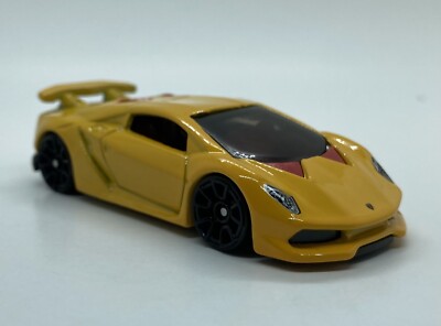 Hot Wheels Lamborghini Sesto Elemento Yellow Loose | eBay