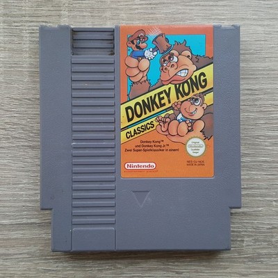 Nintendo NES Spiel Donkey Kong Classics PAL B NOE Modul Cartridge