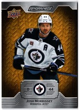 2023-24 Upper Deck Engrained Oak JOSH MORRISSEY #14 #102/349 Winnipeg Jets UD SP