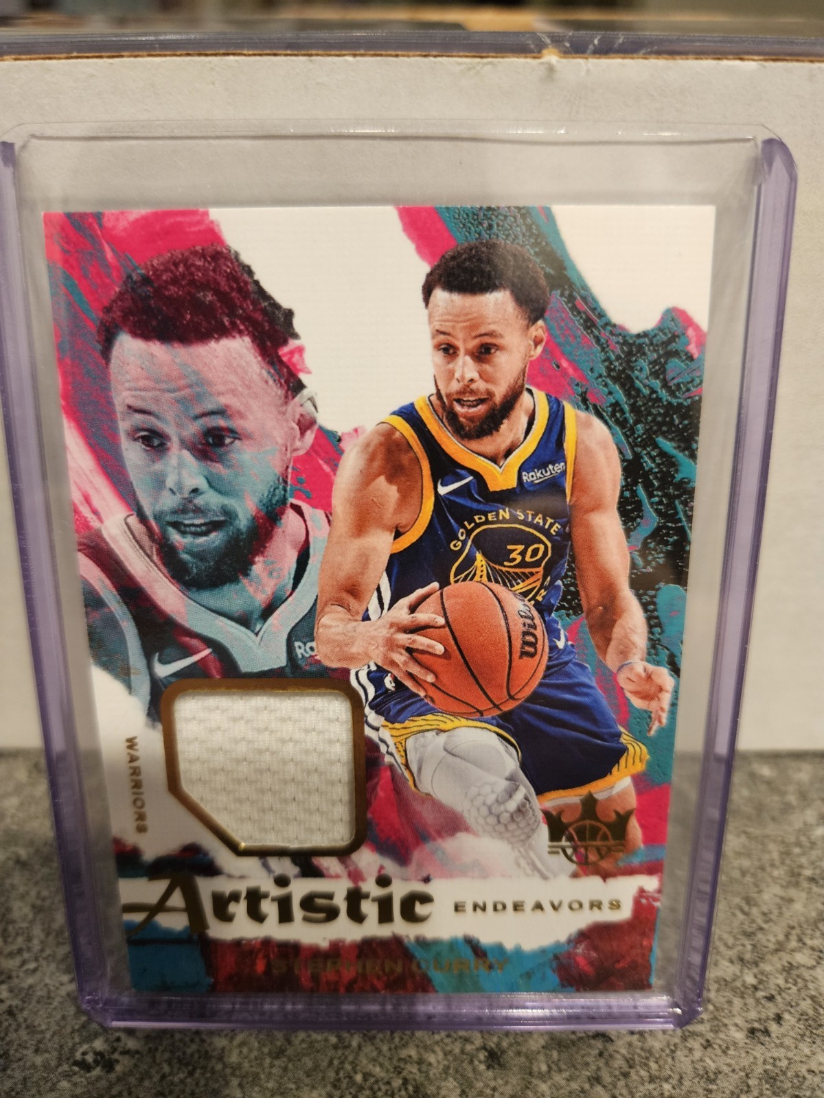 2024-25 PANINI COURT KINGS STEPHEN CURRY ARTISTIC ENDEAVORS GAME 