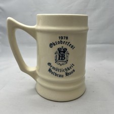 1978 HB Cleveland Oktoberfest Stein – Hofbräuhaus – Gemütlichkeit – Vintage 