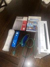 Nintendo Wii RVL-001 Console Bundle Wii Sport...
