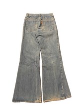 Vtg 70s Levis 746-0613 Jeans 25x27 Orange Tab Bell Bottom Talon Flare Western