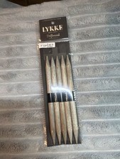 Lykke Driftwood 6  Double Point Size 13 Knitting Needles