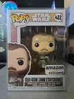 Funko Pop Star Wars Qui-Gon Jinn Tatooine #422 Amazon Exclusive