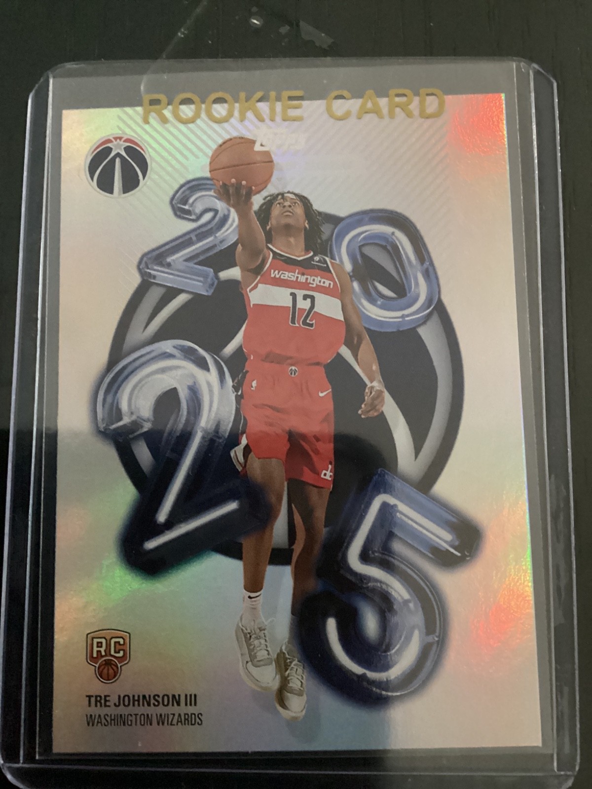 Tre Johnson III 2025-26 Topps Basketball RC Rookie Class of 2025 SP SSP #C25-6