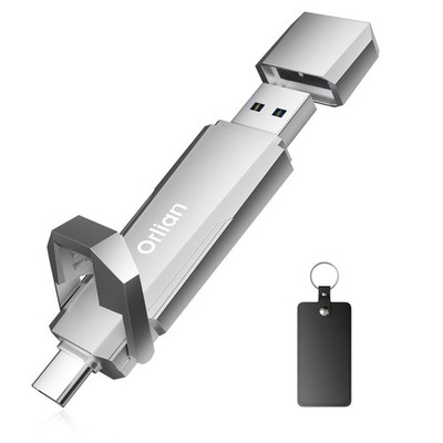 512G External Portable SSD USB Solid State Drive, Up to 1000MB/s USB 3.2 Gen ...