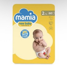 3 x MAMIA Nappies Size 2 60pack. Nappies Brand New