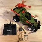RARE GI Joe 1987 Crossfire Alpha 27 Vehicle Almost Complete w/ 100% Rumbler Vtg