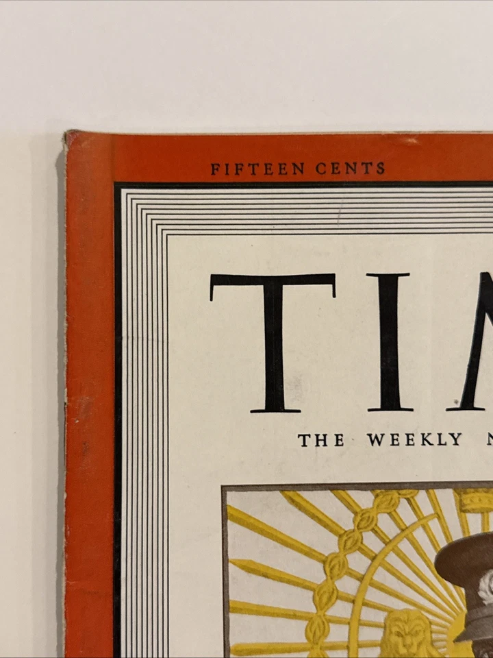 Time Magazine September 3, 1941 - Iran's Reza Shah Pahlavi - Image 2 of 4