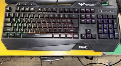 Havit Magic Eagle HV-KB558CM Gaming Keyboard Wired Black Tested Working