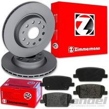 Zimmermann BREMSSCHEIBEN 314mm + BELÄGE HINTEN passend für HYUNDAI SANTA FE 4 TM