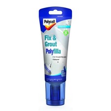 Polycell Fix & Grout Polyfilla 330g White Filler Tile Repair Grouting Waterproof