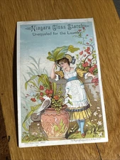 D. L. Beck & Sons Trade Card-Niagara Gloss Starch-San Francisco, Ca.  Q381