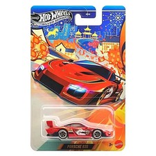 Hot Wheels Silver Series Porsche 935 Lunar New Year 2026 Horse JNF49 Diecast Car