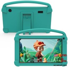 7 Inch Kids Tablet, Quad Core Android Toddler Tablets, Children Tablet Green