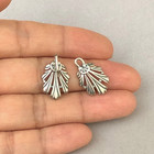 Lot 4 Sterling Silver Clasps Hook Triangle Drop Jewelry Making Necklace Supply — photo 8