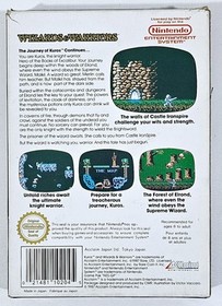 &copy;1987 Nintendo NES Fantasy Platformer WIZARDS & WARRIORS Pal CIB Ghosts Goblins