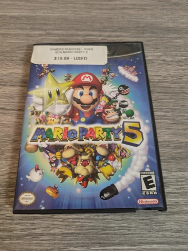 Mario Party 5 (Nintendo GameCube, 2003) – CIB – Tested – Black Label