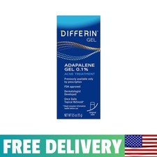 Differin Acne Treatment Gel, 30 Day Supply, Retinoid Treatment for Face with 0.1