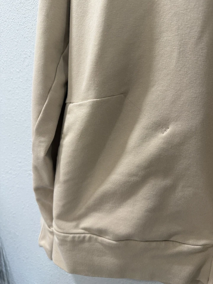 Толстовка мужская GAIAM на молнии для йоги фитнеса приталенная размер большой бежевый желтовато-коричневый - Изображение 4 из 4