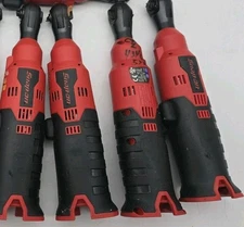 Snap-On CTR714 Red 1/4" Cordless Ratchet 14.4V For Parts Lot Of 4
