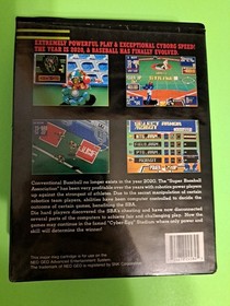 Super Baseball 2020 Neo Geo AES Dog Tag