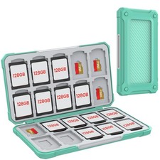 SD Card Holder with 40 Precise Slots for SDXC SDHC Micro SD Cards