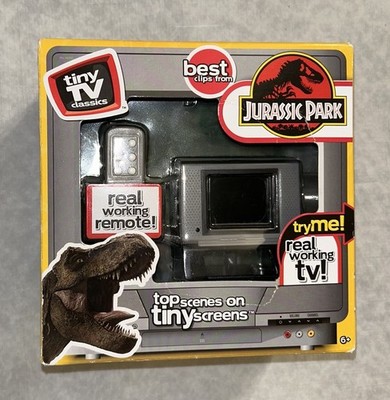 Jurassic Park Tiny TV Classics Basic Fun! Toys Dominion World 90's Movie NEW