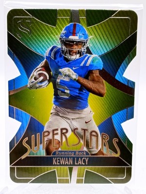 Panini 2025 Silhouette Superstars Insert Kewan Lacy #5 Ole Miss Rebels