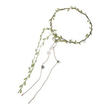 Wedding Party Wreath Fairy Flower Crown Bridesmaid Wreaths Rose Photo Garland