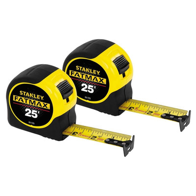 Stanley FMHT74038 FatMax 25 Foot Tape Measure 2 Pack (33-725)