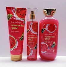 Bodycology WATERMELON SPLASH Fragrance Mist, Body Cream, and Body Wash (3 pcs)