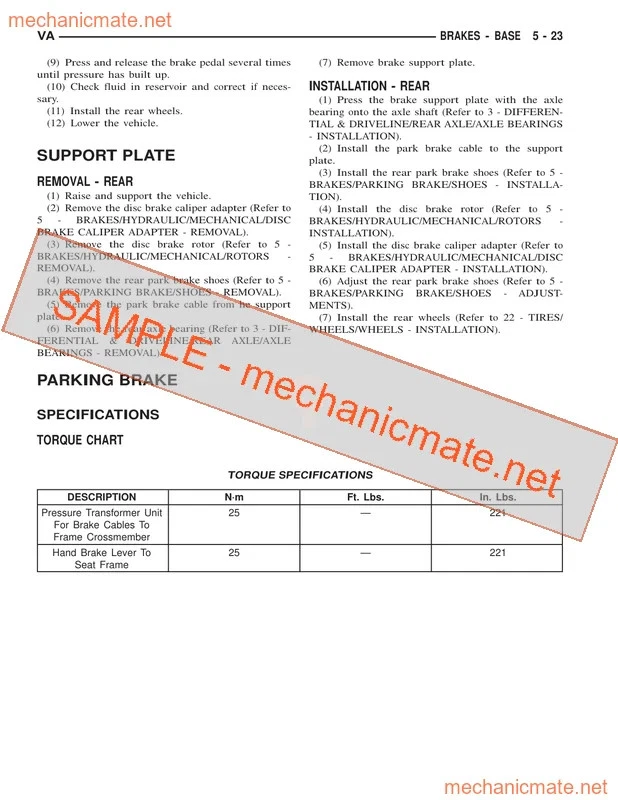 Mercedes-Benz Sprinter Workshop, Service and Repair Manual  (1997-2006) - Image 3 of 3