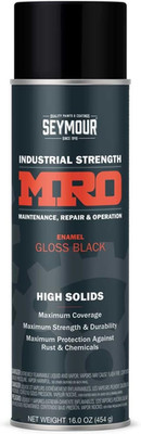 620-1415 Industrial MRO High Solids Spray Paint, Gloss Black , 16 Ounce (Pack of