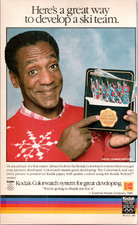 Kodak Magazine Ad Bill Cosby Colorwatch Ski Team Vintage 1988 Olympic Ad