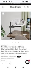 Nestcroix Cat Desk For Your Furry Friend . Brand New Still In The Box