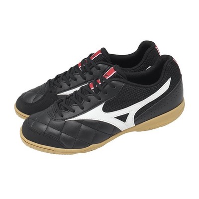 Mizuno MRL Sala Club In Black White Men Indoor Soccer Shoes Q1GA2616-40