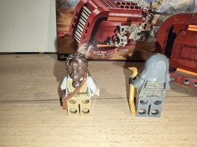 LEGO Star Wars 75099 Rey&rsquo;s Speeder  Complete Set  w/ Minifigs & Instructions