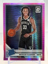 Nicolas Claxton 2019-20 Donruss Optic Hyper Pink #171 RC