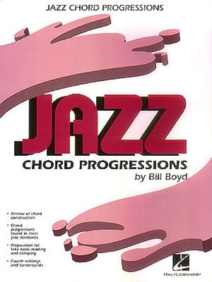 Jazz Chord Progressions Piano Keyboard Music Lessons Bill Boyd Hal Leonard Book