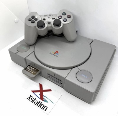 Xstation Playstation Original Playstation One PS1 5501 Bundle 64GB Memory